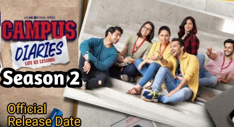 campus diaries season 2 release date India