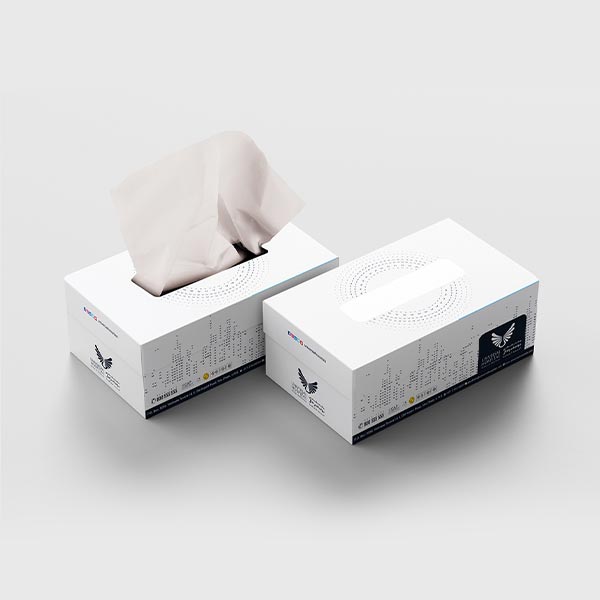 branded tissue boxes