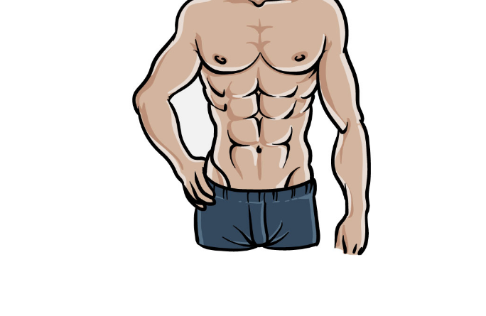 How to draw a torso