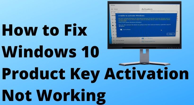 Without a Product Key, is it Possible & How to Activate Windows 10