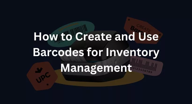 barcodes for inventory